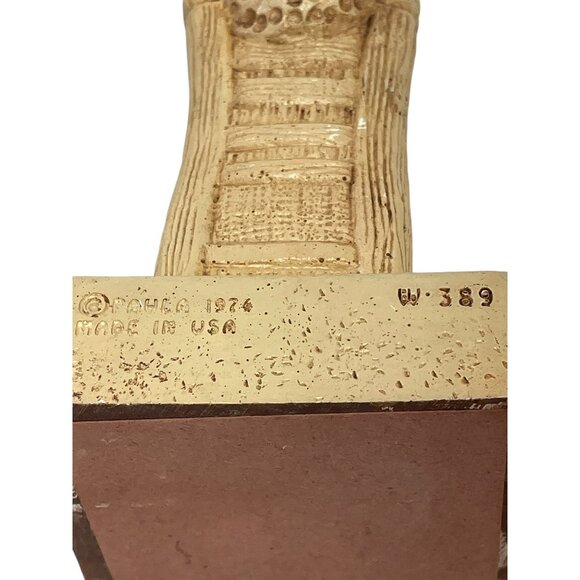 Vintage 1974 Paula Figurine "No Fancy Frills Or Such" USA Made W-389 - Picture 5 of 5